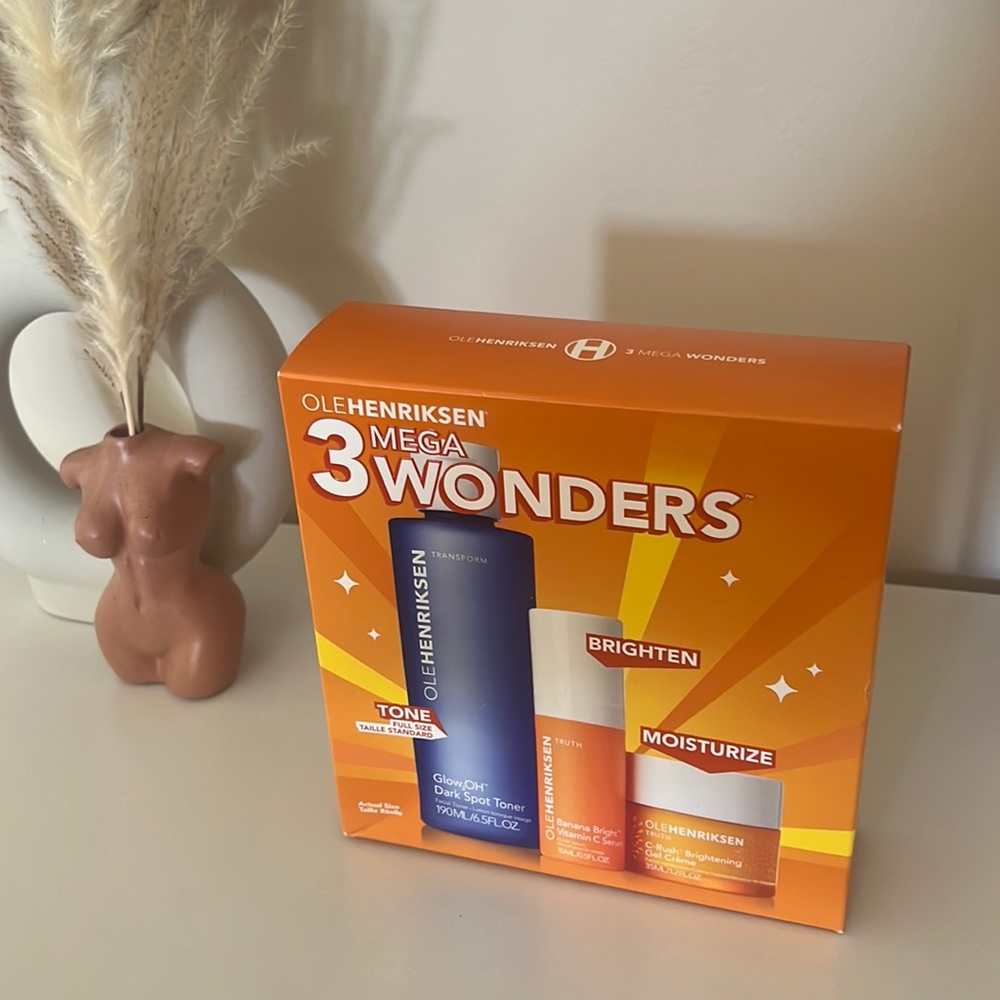 Ole Henriksen 3 MEGA SIZE wonders brightening kit